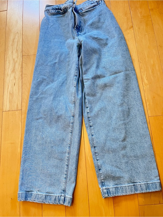 Madewell Denim - Emmett Wide Leg Light Blue Women's Crop Jeans